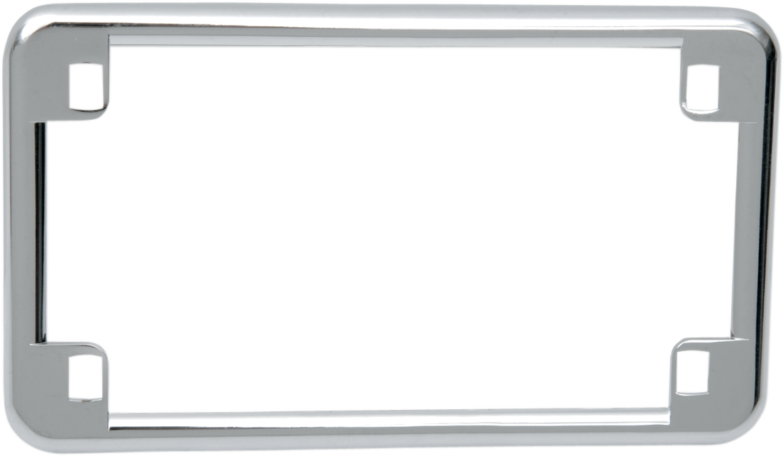 DRAG SPECIALTIES License Plate Frame - Chrome 74061 - Cycle City Outdoors