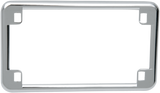 DRAG SPECIALTIES License Plate Frame - Chrome 74061 - Cycle City Outdoors