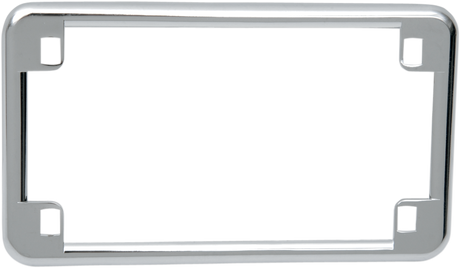DRAG SPECIALTIES License Plate Frame - Chrome 74061 - Cycle City Outdoors