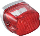 DRAG SPECIALTIES Taillight - Red Lens 12-0019BXLB1 - Cycle City Outdoors