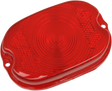 DRAG SPECIALTIES Replacement Taillight Lens - Red 12-0012-HC3 - Cycle City Outdoors