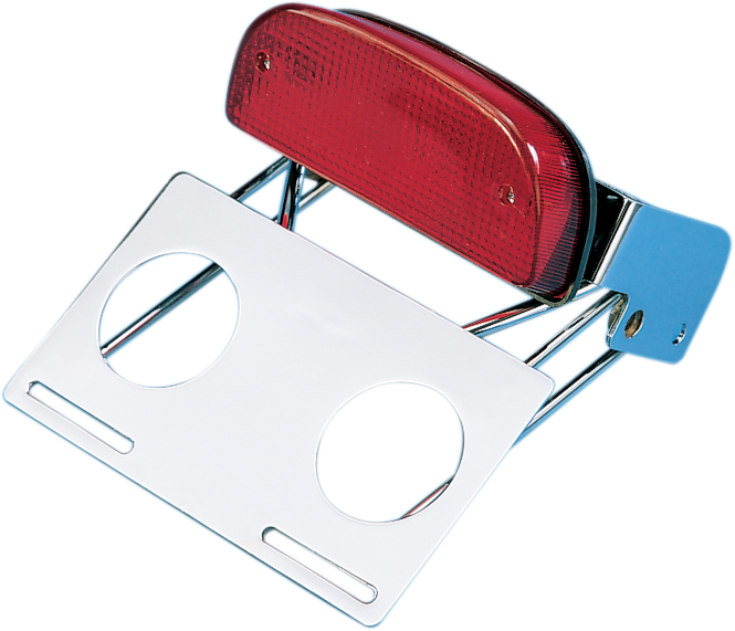 DRAG SPECIALTIES Taillight/Bracket Assembly - Chrome 12-0050K-BX-LB2 - Cycle City Outdoors