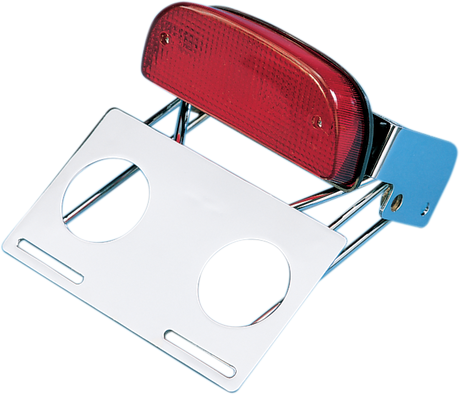 DRAG SPECIALTIES Taillight/Bracket Assembly - Chrome 12-0050K-BX-LB2 - Cycle City Outdoors