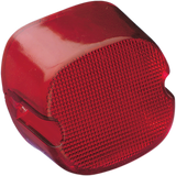 DRAG SPECIALTIES Taillight Lens - Bottom Tag Window - Red 12-0018D-BC446 - Cycle City Outdoors