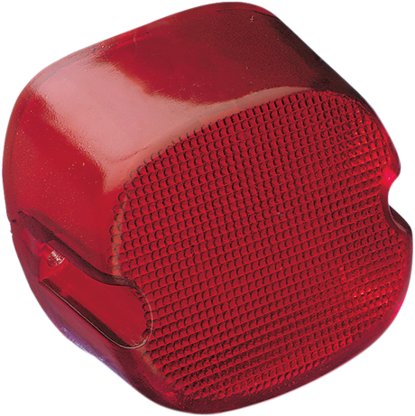 DRAG SPECIALTIES Taillight Lens - Bottom Tag Window - Red 12-0018D-BC446 - Cycle City Outdoors