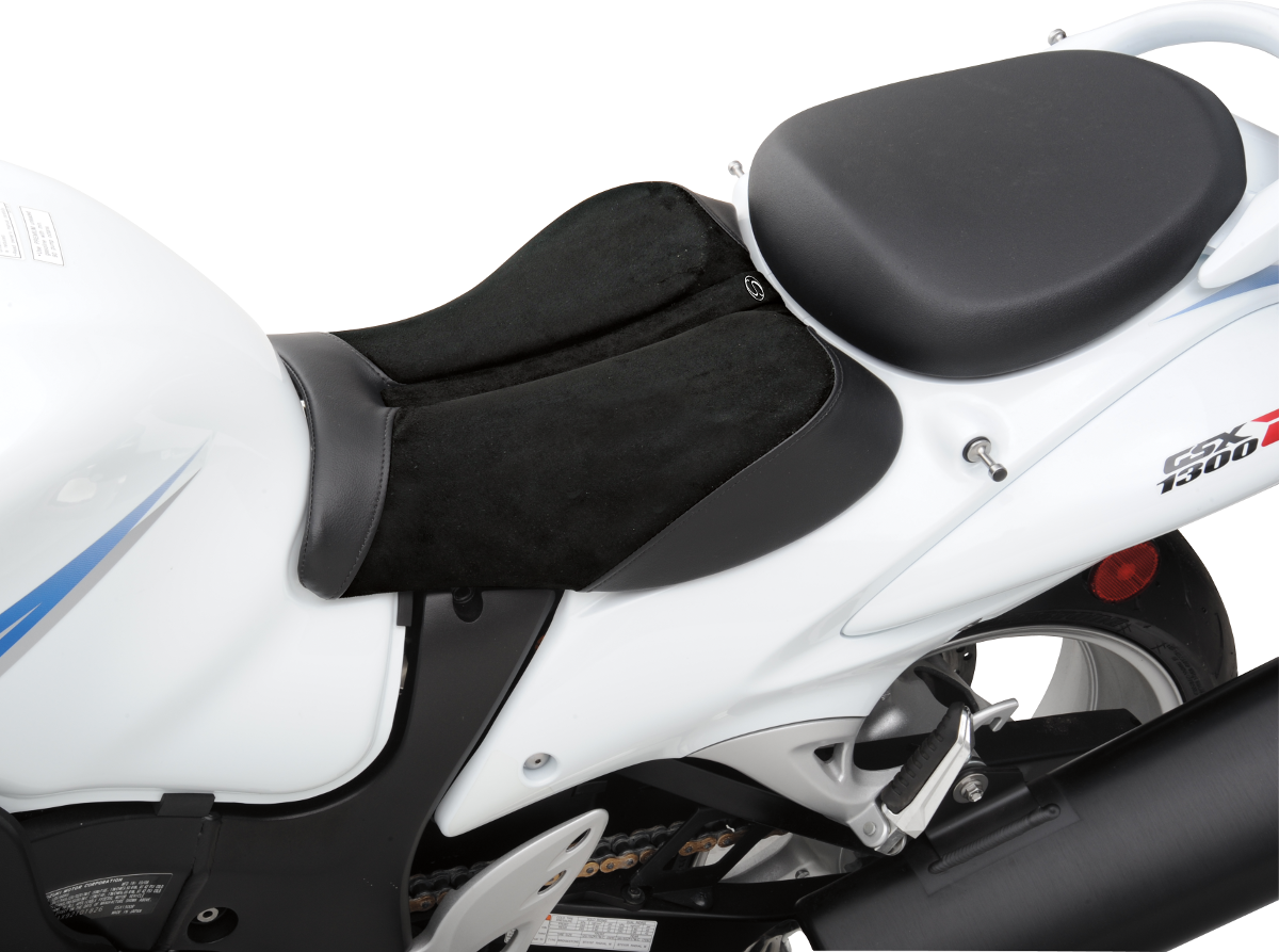 SADDLEMEN Gel Channel* Sport Seat - Black - Hayabusa 0810-0823