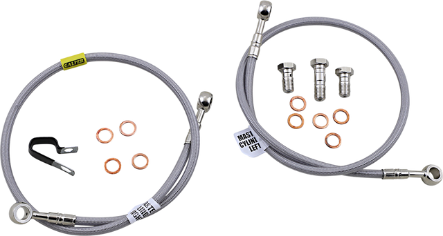 GALFER Brake Line - Stainless Steel FK003D223-2 - Cycle City Outdoors