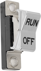 DRAG SPECIALTIES Rocker Switch - Run/Off - Chrome 17923-HC3 - Cycle City Outdoors