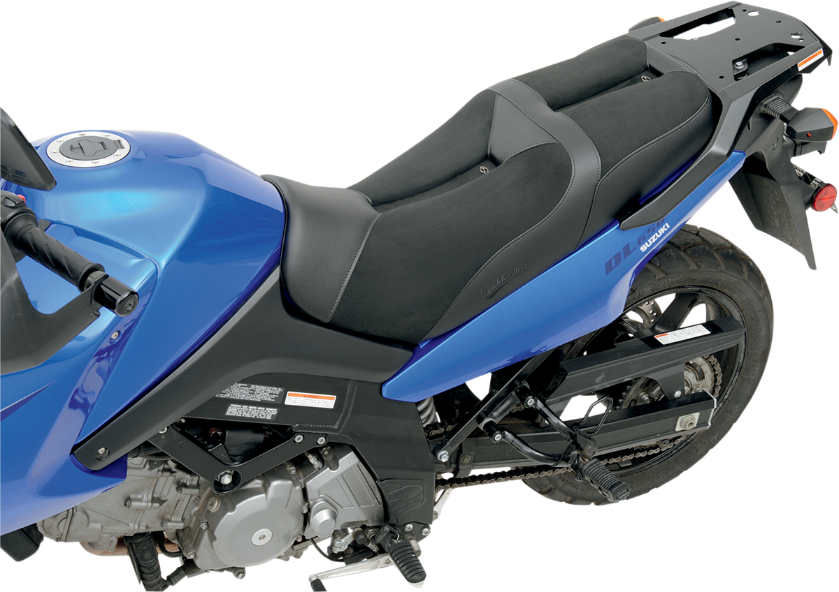 SADDLEMEN Gel Channel* Sport Seat - Black - VStrom 0810-S015