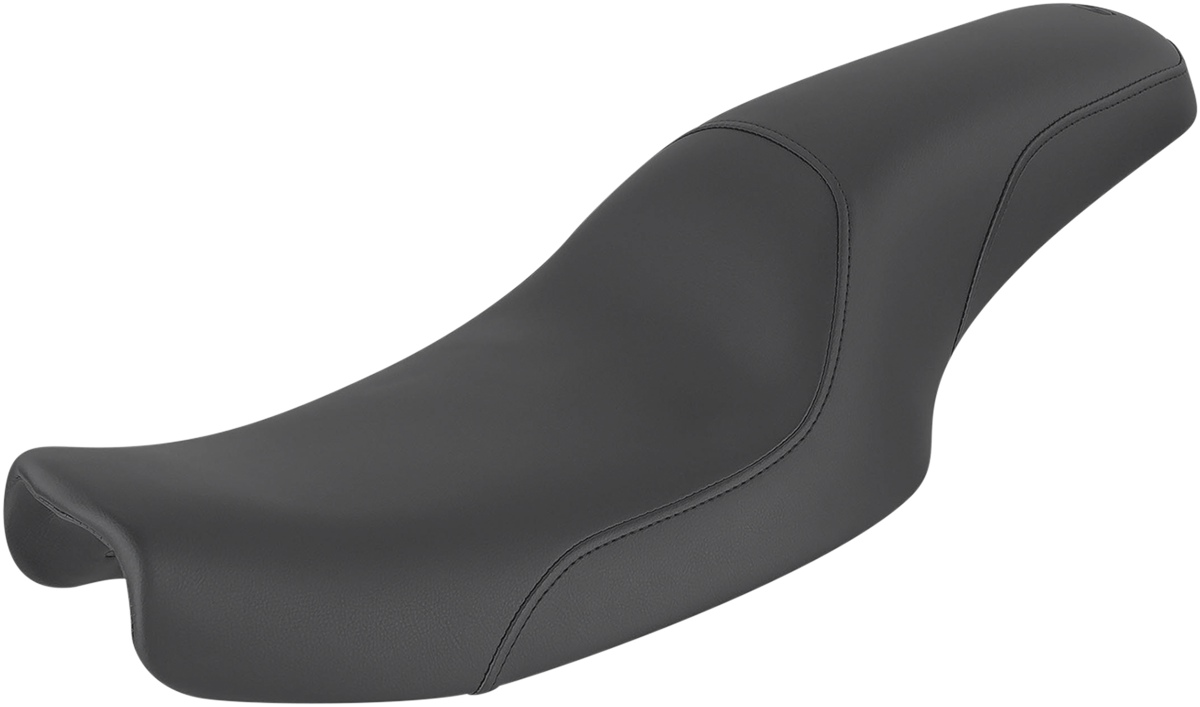SADDLEMEN Seat - Profiler* - Black - Smooth - Dyna 891-04-047
