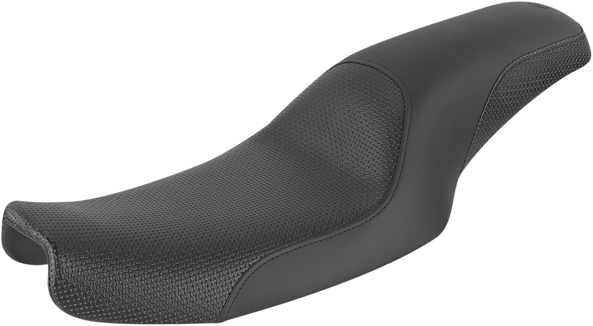 SADDLEMEN Profiler* Basket-weave Seat - Black - Dyna 891-04-147