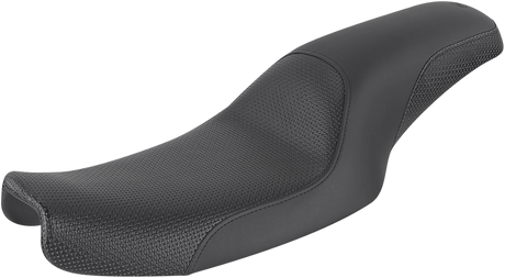 SADDLEMEN Profiler* Basket-weave Seat - Black - Dyna 891-04-147