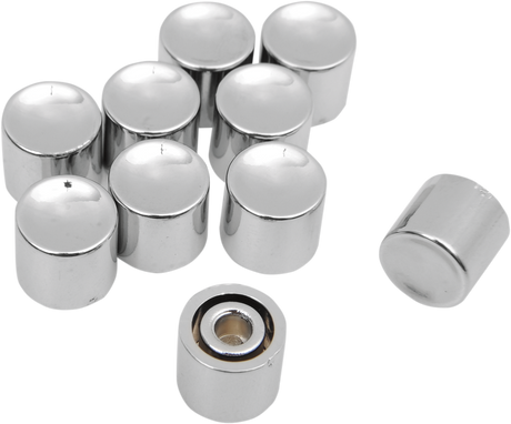 DRAG SPECIALTIES Button Cap - Turn Signal - Long - Chrome 17267-HC3 - Cycle City Outdoors