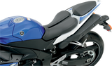 SADDLEMEN Gel Channel* Track Carbon Fiber Sport Seat - Black - R1 0810-Y105
