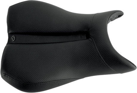 SADDLEMEN Gel Channel* Track Carbon Fiber Sport Seat - Black - R6S 0810-Y108