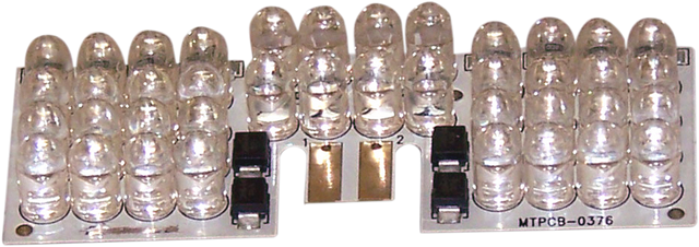 Custom Dynamics LED Fender Tip Boards - Red GEN-FT-R-RUN - Cycle City Outdoors