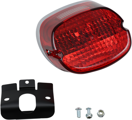 DRAG SPECIALTIES Taillight - Laydown - Harley Davidson 120022CM-BX-LB1 - Cycle City Outdoors