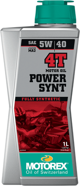 MOTOREX Power Synt 4T Engine Oil - 5W-40 - 1L 308093