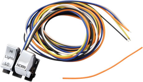 DRAG SPECIALTIES Switch Kit - Dimmer/Horn - Chrome 71597-92CPL-HC4 - Cycle City Outdoors