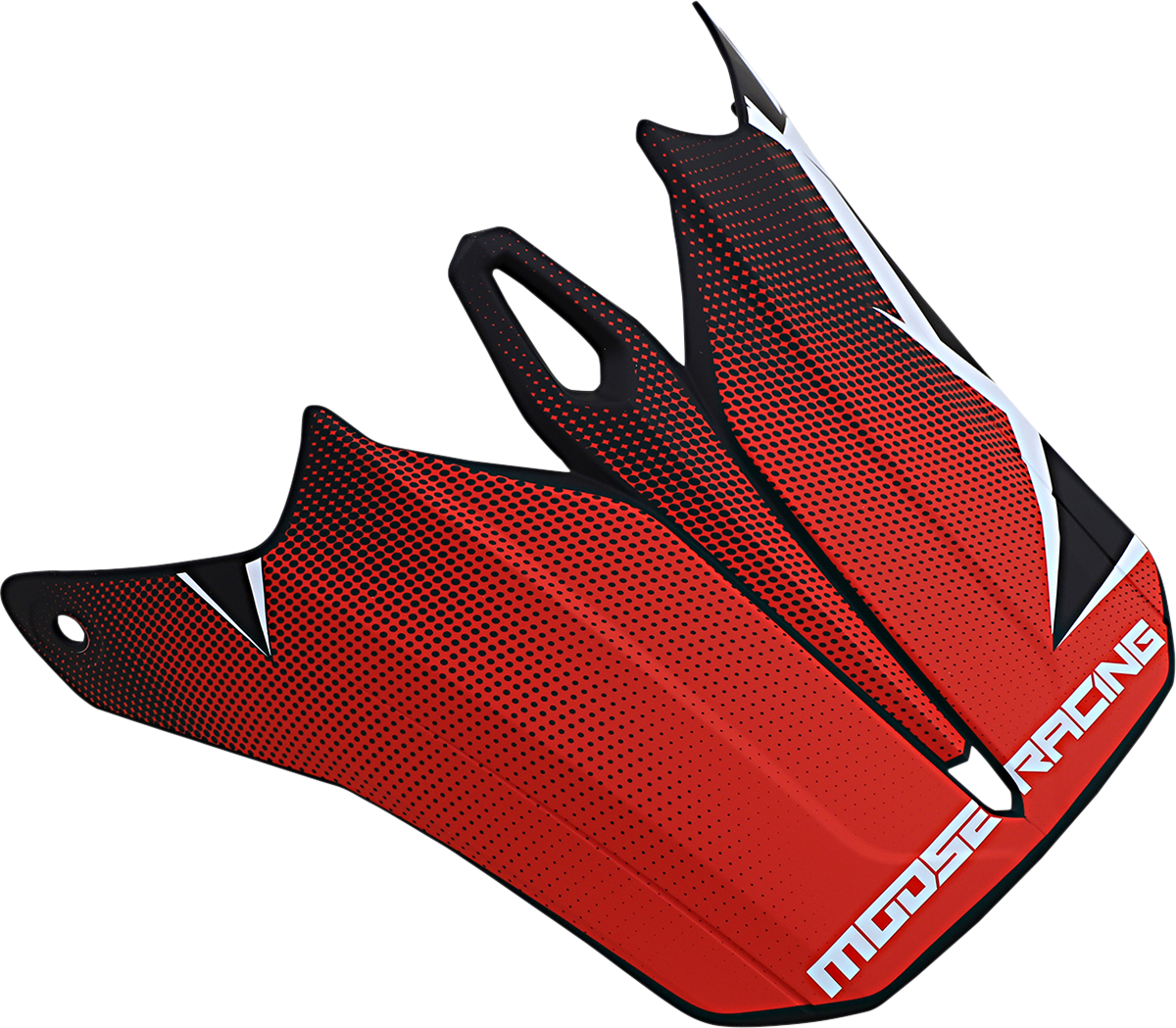 MOOSE RACING F.I. Agroid Visor Kit - Red/Black 0132-1412 - Cycle City Outdoors