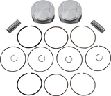 JE PISTONS Piston Kit - 4.020" Bore - +0.005" Oversize - 114"/117" M8 370248