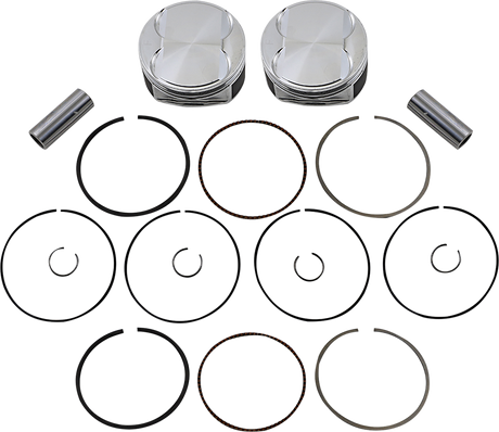 JE PISTONS Piston Kit - 4.020" Bore - +0.005" Oversize - 114"/117" M8 370248