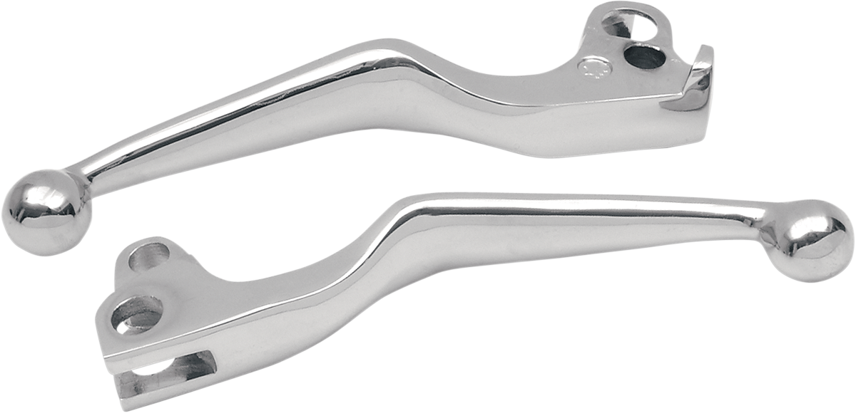 DRAG SPECIALTIES Lever Set - Chrome 07-0562/3-BC307 - Cycle City Outdoors