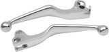 DRAG SPECIALTIES Lever Set - Chrome 07-0562/3-BC307 - Cycle City Outdoors