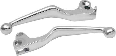 DRAG SPECIALTIES Lever Set - Chrome 07-0562/3-BC307 - Cycle City Outdoors