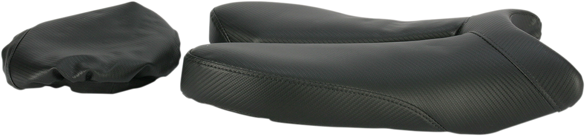 SADDLEMEN Gel Channel* Track Carbon Fiber Sport Seat - Black - R6 0810-Y117