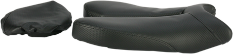 SADDLEMEN Gel Channel* Track Carbon Fiber Sport Seat - Black - R6 0810-Y117