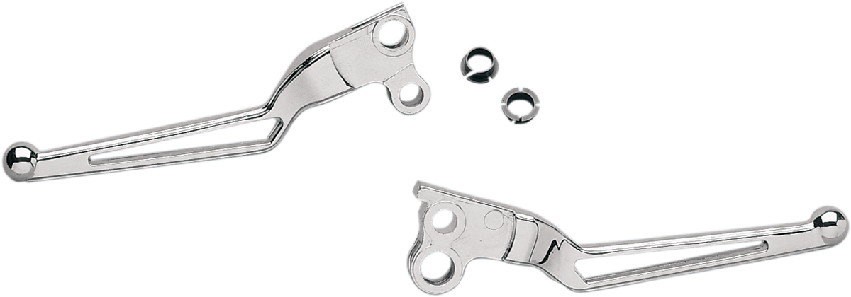 DRAG SPECIALTIES Clutch/Brake Lever Set - Stealth Series 273150-BC3-N - Cycle City Outdoors