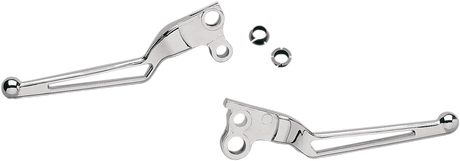 DRAG SPECIALTIES Clutch/Brake Lever Set - Stealth Series 273150-BC3-N - Cycle City Outdoors