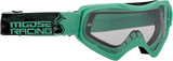MOOSE RACING Qualifier Goggles - Agroid - Mint 2601-2657 - Cycle City Outdoors
