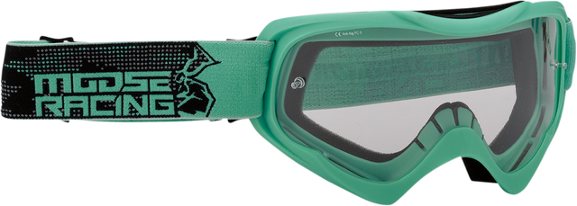 MOOSE RACING Qualifier Goggles - Agroid - Mint 2601-2657 - Cycle City Outdoors