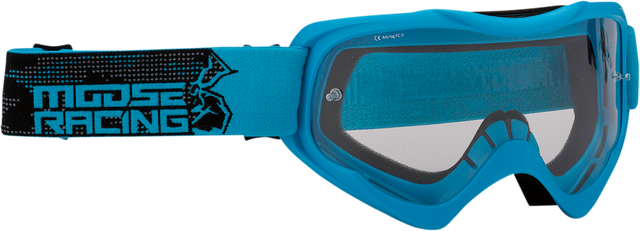 MOOSE RACING Qualifier Goggles - Agroid - Blue 2601-2659 - Cycle City Outdoors