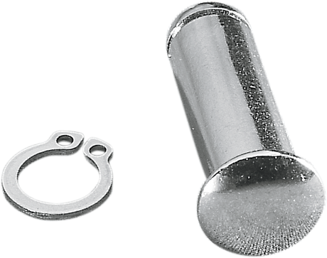DRAG SPECIALTIES Pivot Pin/Clip - Lever - Chrome 74168S - Cycle City Outdoors