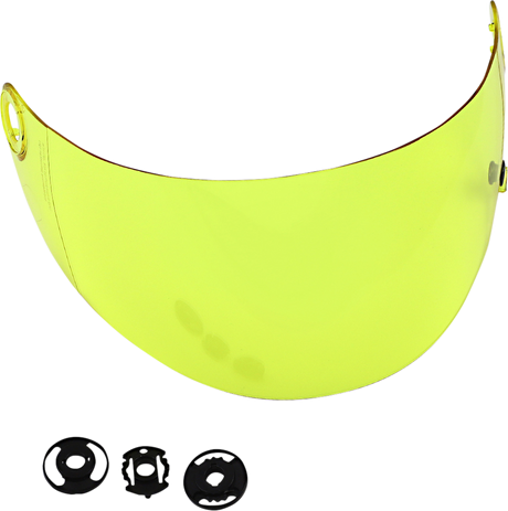 BILTWELL Gringo S Shield - Gen 2 - Flat - Yellow 1111-103