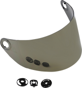 BILTWELL Gringo S Shield - Gen 2 - Flat - Gold Mirror 1111-222