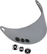 BILTWELL Gringo S Shield - Gen 2 - Flat - Chrome Mirror 1111-221