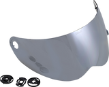 BILTWELL Lane Splitter Shield - Gen 2 - Chrome Mirror 1112-221