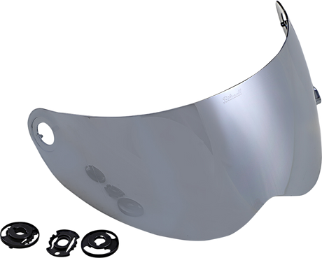 BILTWELL Lane Splitter Shield - Gen 2 - Chrome Mirror 1112-221