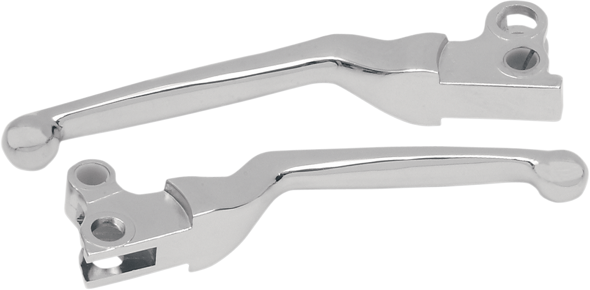 DRAG SPECIALTIES Lever Set - Chrome 07-0506/7-BC307 - Cycle City Outdoors