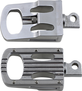 BILTWELL Punisher Foot Pegs - Classic - Polished 7005-303-01