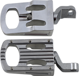 BILTWELL Punisher Foot Pegs - Step - Polished 7005-303-02