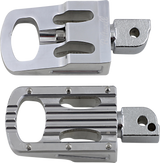 BILTWELL Punisher Foot Pegs - Passenger - Polished - M8 7005-303-04