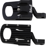 BILTWELL Punisher Foot Pegs - Step - Black 7005-203-02