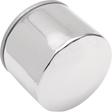 DRAG SPECIALTIES Magnetic Ring Oil Filter - Chrome - 2-1/4" 140004HP-BX29 - Cycle City Outdoors
