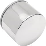 DRAG SPECIALTIES Magnetic Ring Oil Filter - Chrome - 2-1/4" 140004HP-BX29 - Cycle City Outdoors