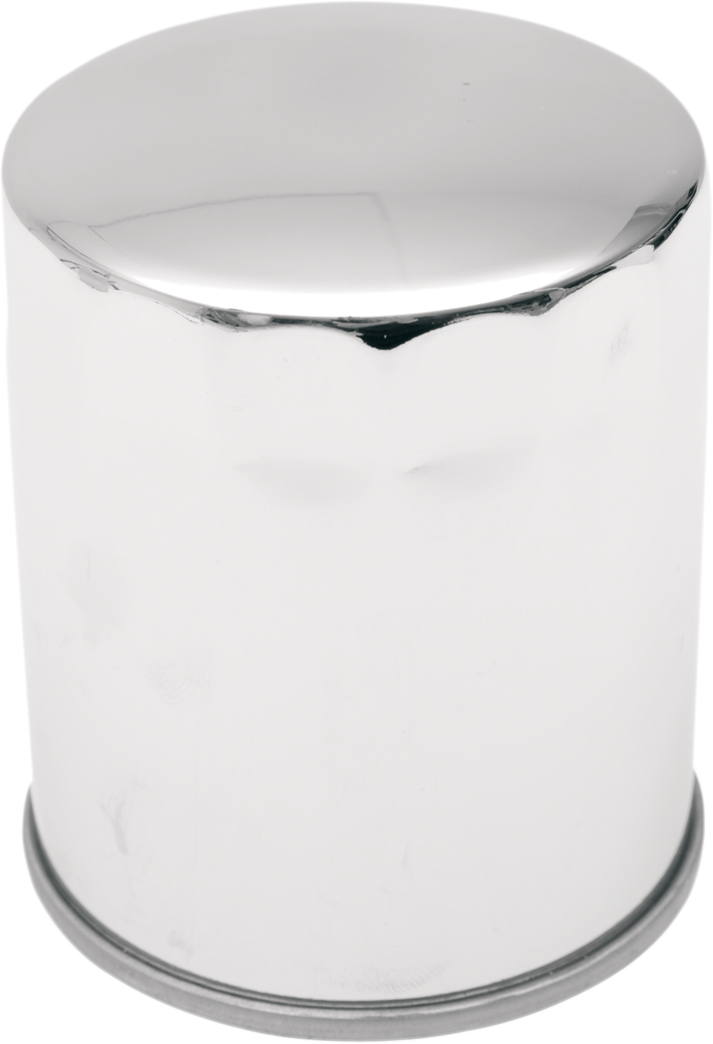 DRAG SPECIALTIES Magnetic Ring Oil Filter - Chrome - 3-1/4" 140003HP-BX18 - Cycle City Outdoors